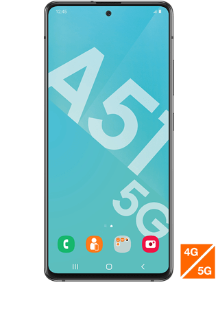 orange samsung galaxy a51