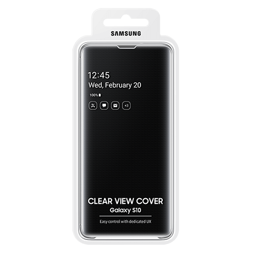 coque s10 clear view samsung